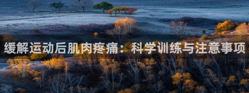球友会体育官网：缓解运动后肌肉疼痛：科学训练与注意事项