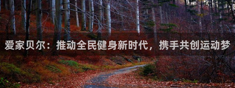 qy球友会体育网站：爱家贝尔：推动全民健身新时代，携手共创运动梦